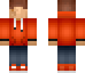 orange hoody
