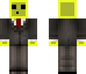 yellow slime in suit