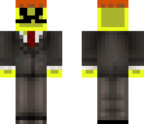yellow mexican slime in suit