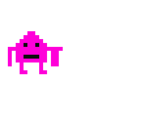 pink blob