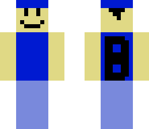 blue biker