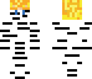 super saiyan zebra