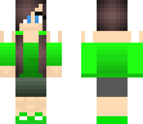 green girl