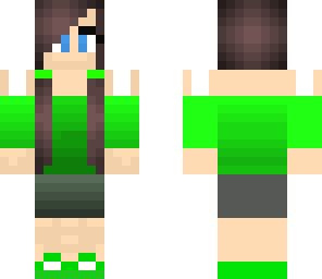 green girl