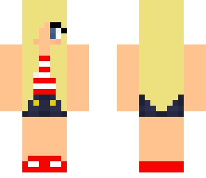 blonde summer girl