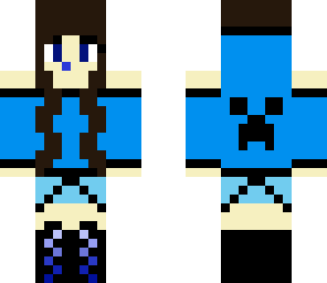 blue creeper gurl