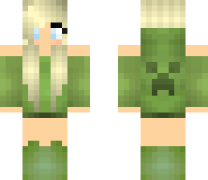 edited creeper girl