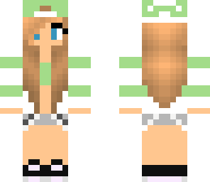 green cool girl