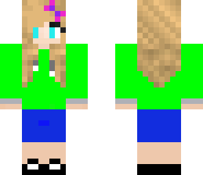 girl in jorts