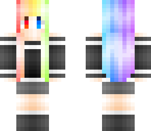 rainbow girl