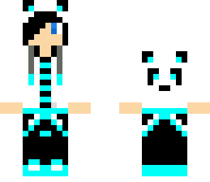 the blue panda boy