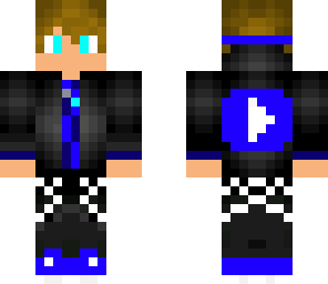blue youtuber
