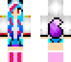 rainbow wolfie