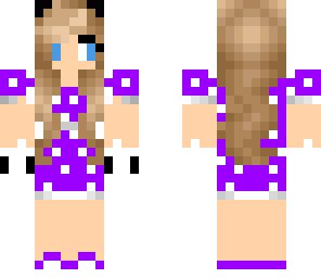 the purple minnie mouse girl