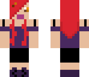 gothic red head