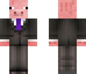 pig in a suit