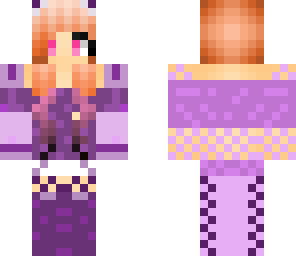 purple catgirl