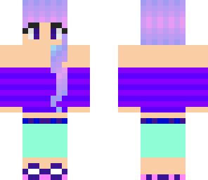 galaxy girl with slippers