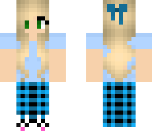 girl in pajamas