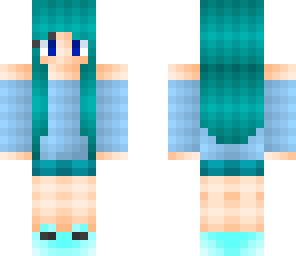 blue girl