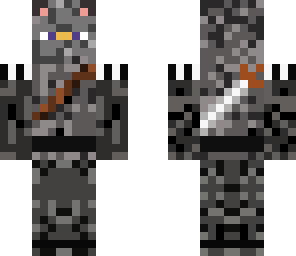 ninja with wolf ears