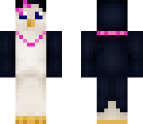 penguin in pink
