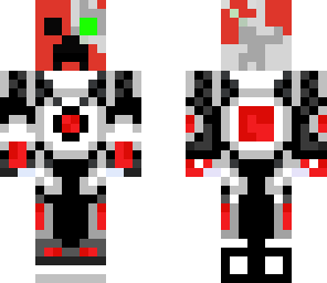red cyborg creeper