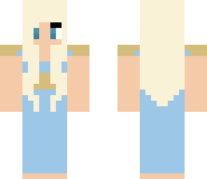the game of thrones khaleesi blue dress