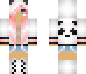 pink panda girl