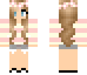 flower in hair girl