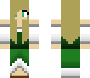 medivial maiden in green