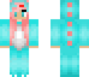 bubblegum dino onsie girl