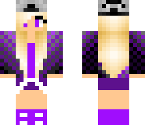 purple girl