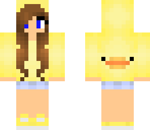 cute duck girl
