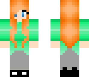 green girl