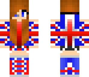 union jack girl