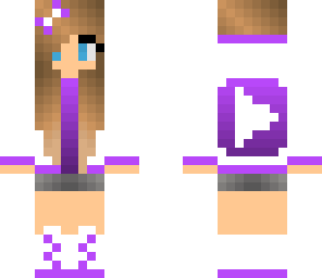 youtube girl - purple