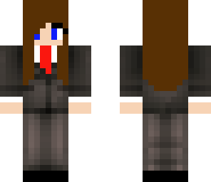 girl in tuxedo