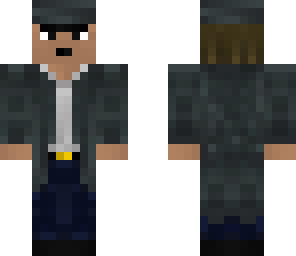 guy in a trench coat
