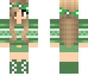 green sweater girl