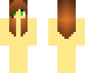 brown haired girl skin base