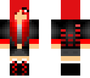 the red dj girl