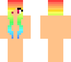 rainbow hair base
