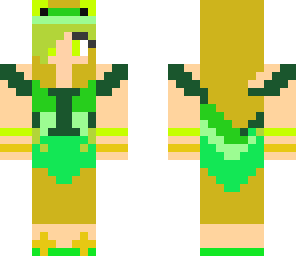 mouse girl green