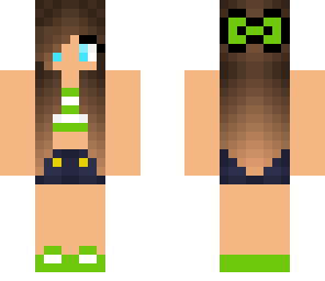 green bow cute