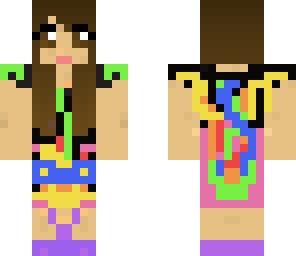 colourful dress