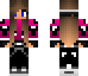 pink and white girl