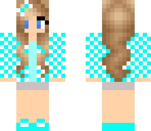 fixed white and blue girl