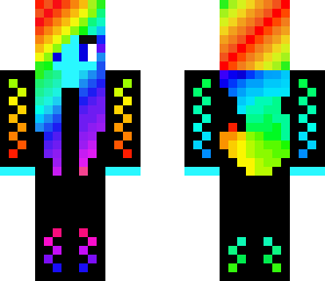 rainbow dash human