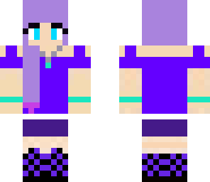 purple girl